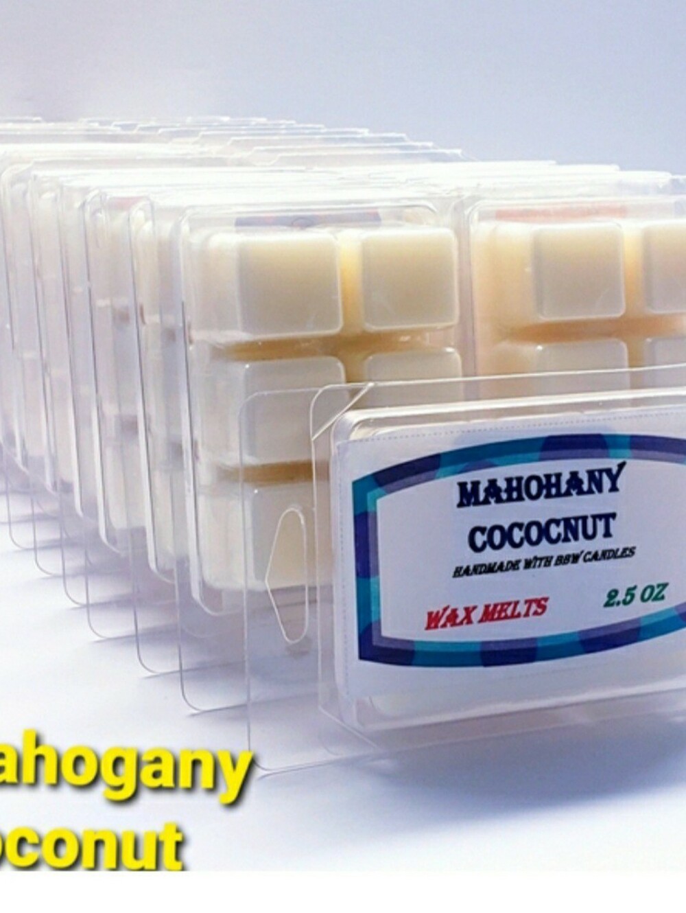 MAHOGANY COCONUT -Bath & Body Works Candle Wax Melts- $8 per pack